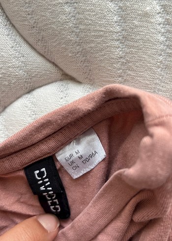 m Beden Uzun Kollu Drapeli Kadın Crop Top