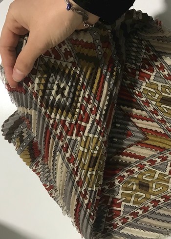 Kadın Haki Şal - Görsel 2