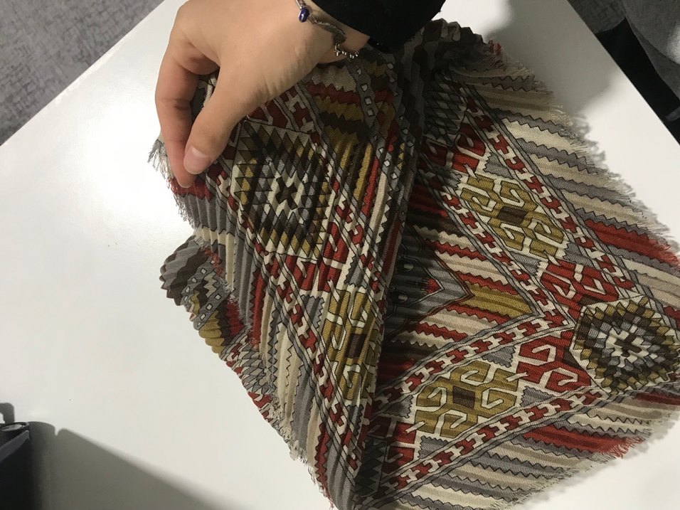 Kadın Haki Şal - Görsel 2