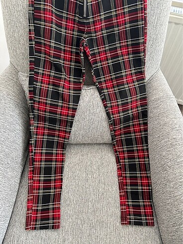 Zara Zara ekoseli pantolon