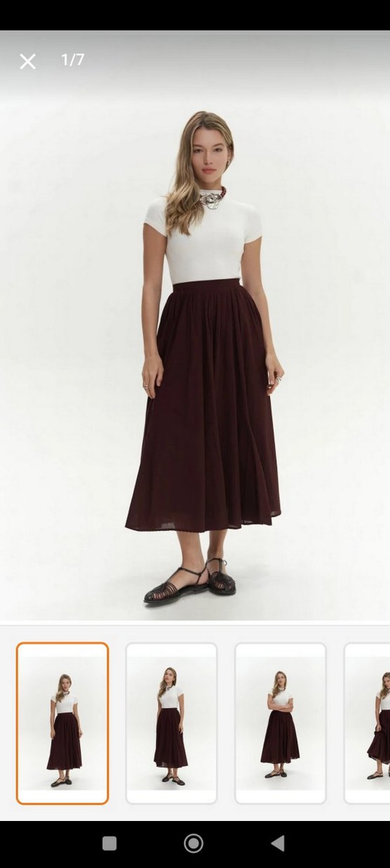 Bohemia Amaya Bilek Boyu Pileli Etek 0 üründür - Görsel 4