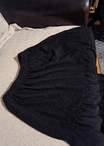 Gri Uzun Keten Etek 0 üründür - Görsel 2