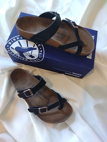 38 Beden siyah Renk Birkenstock bayan terlik