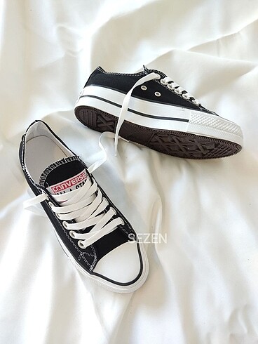 37 Beden siyah Renk Converse bilek