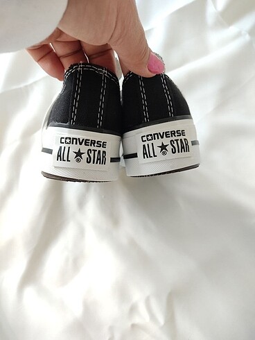 38 Beden siyah Renk Converse bilek