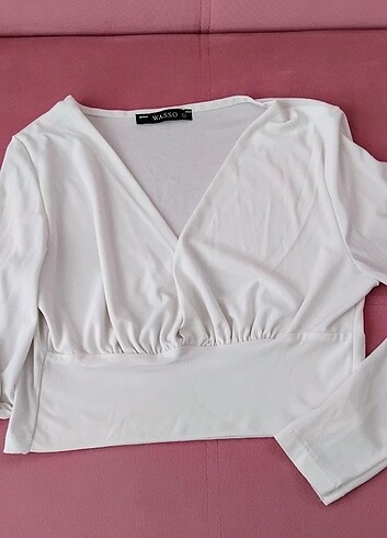 Crop mini bayan buluz 