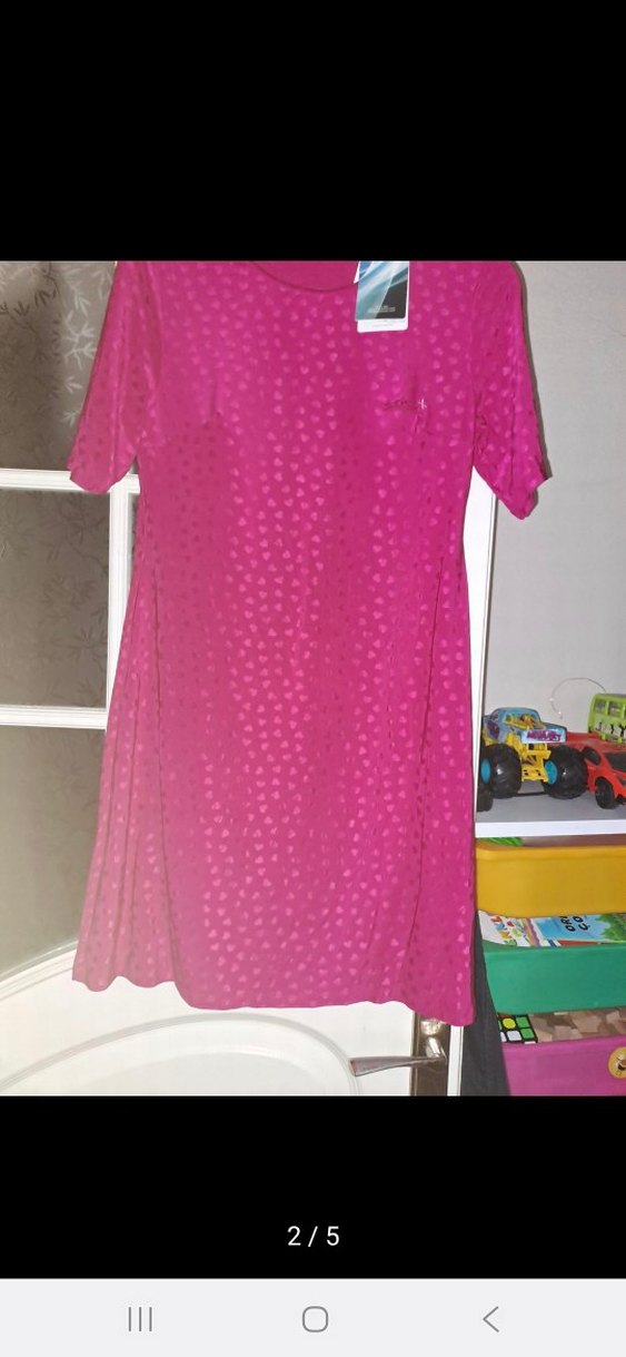 Uzun Pembe Kadın hasema Takımı - Görsel 4