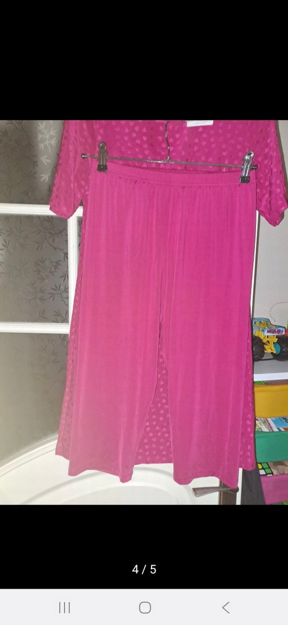 Uzun Pembe Kadın hasema Takımı - Görsel 2