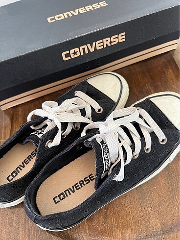 36 Beden Siyah orijinal converse