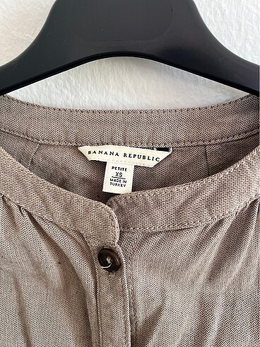 Banana Republic Taş rengi mevsimlik mini ceket