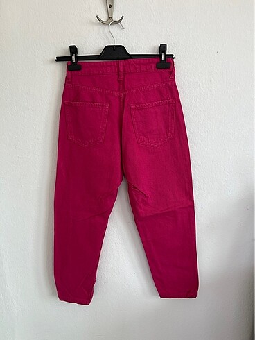 36 Beden pembe Renk Pembe kot pantolon