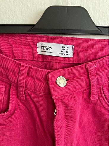 Diğer Pembe kot pantolon