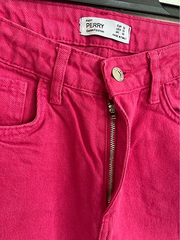 36 Beden Pembe kot pantolon