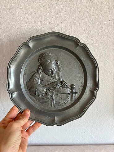 Vermeer ressam zin duvar tabağı