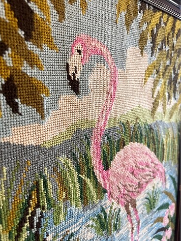 Diğer Flamingo goblen tablo
