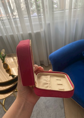 Trendyol & Milla Pastel Pembe Makyaj ve Takı Organizeri