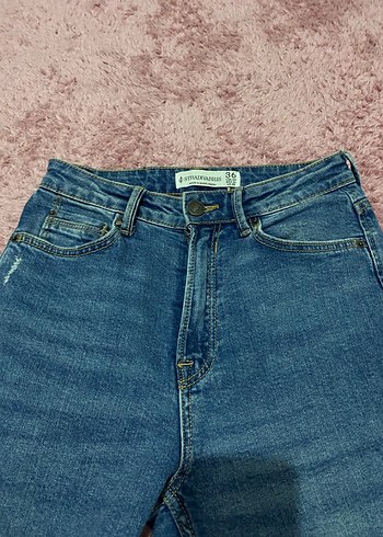 Mavi Regular Fit Midi Kadın Denim Pantolon - Görsel 4