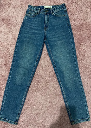 Mavi Regular Fit Midi Kadın Denim Pantolon - Görsel 3