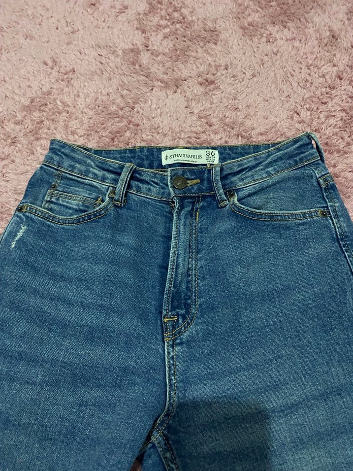 Mavi Regular Fit Midi Kadın Denim Pantolon - Görsel 4