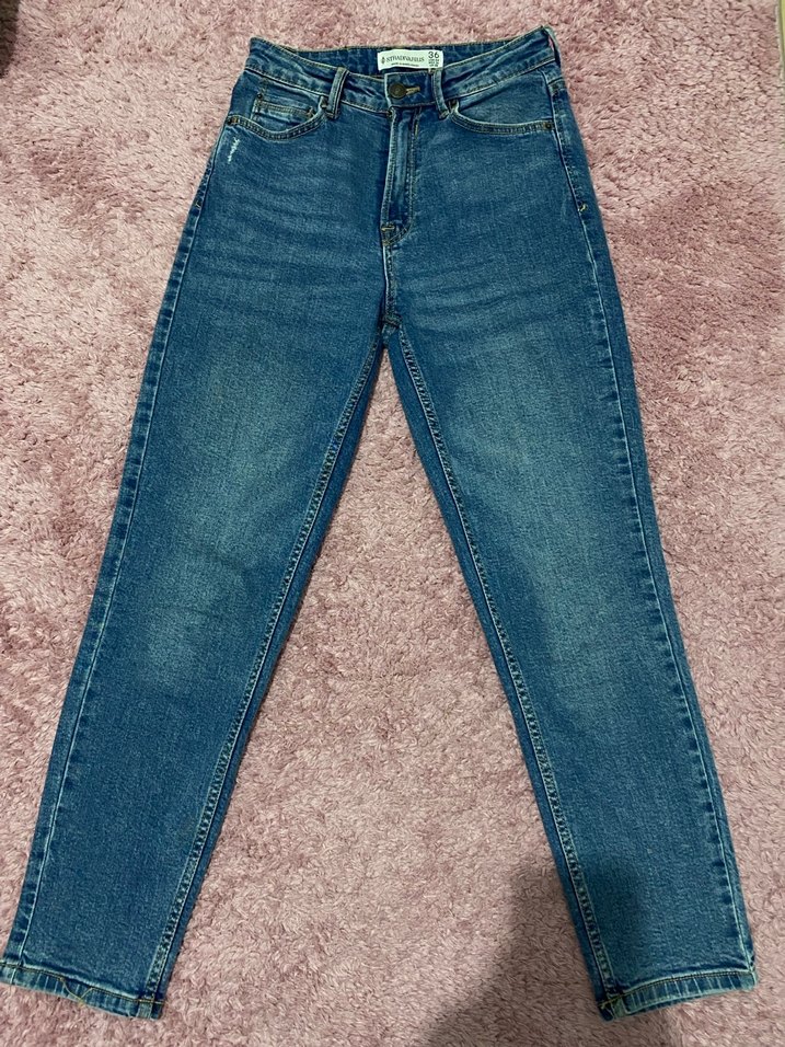 Mavi Regular Fit Midi Kadın Denim Pantolon - Görsel 3