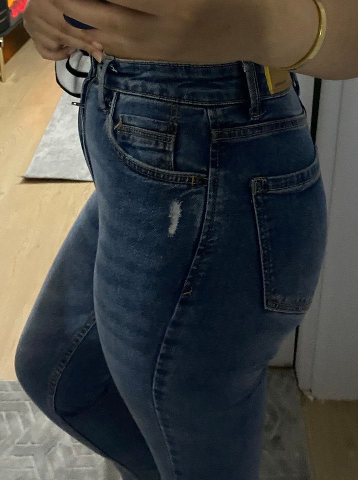 Mavi Regular Fit Midi Kadın Denim Pantolon - Görsel 2