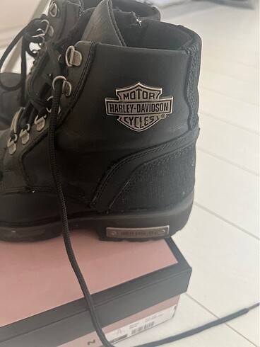 41 Beden siyah Renk HARLEY davidson bot erkek