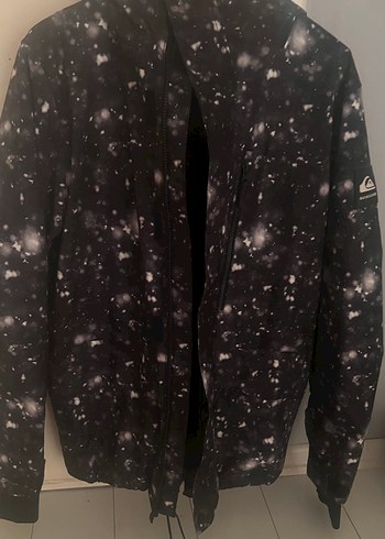 Unısex giyim /Gri Fermuarlı cırtcıttlı kar/kayak montu - Görsel 2