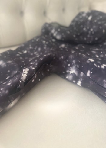 Unısex giyim /Gri Fermuarlı cırtcıttlı kar/kayak montu - Görsel 8