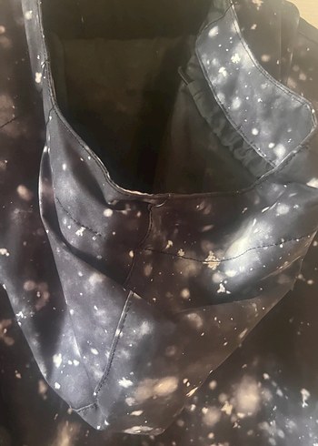 Unısex giyim /Gri Fermuarlı cırtcıttlı kar/kayak montu - Görsel 12