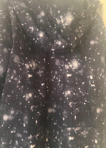 Unısex giyim /Gri Fermuarlı cırtcıttlı kar/kayak montu - Görsel 6