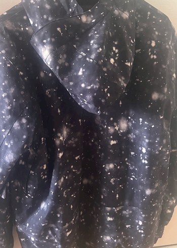 Unısex giyim /Gri Fermuarlı cırtcıttlı kar/kayak montu - Görsel 13