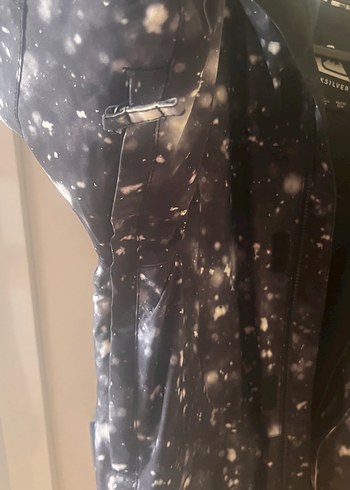 Unısex giyim /Gri Fermuarlı cırtcıttlı kar/kayak montu - Görsel 10