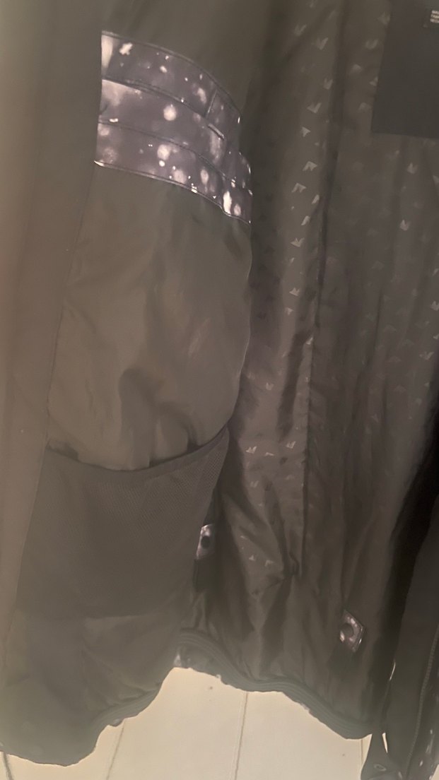 Unısex giyim /Gri Fermuarlı cırtcıttlı kar/kayak montu - Görsel 3