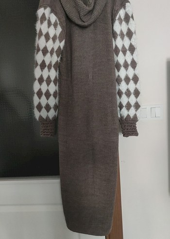 Uzun Kollu Bohem Hırka - Görsel 5