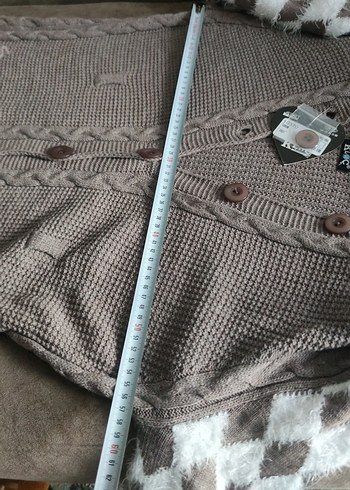 Uzun Kollu Bohem Hırka - Görsel 3