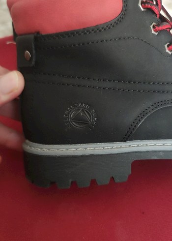 Kırmızı Gotik Erkek Bağcıklar - Görsel 3