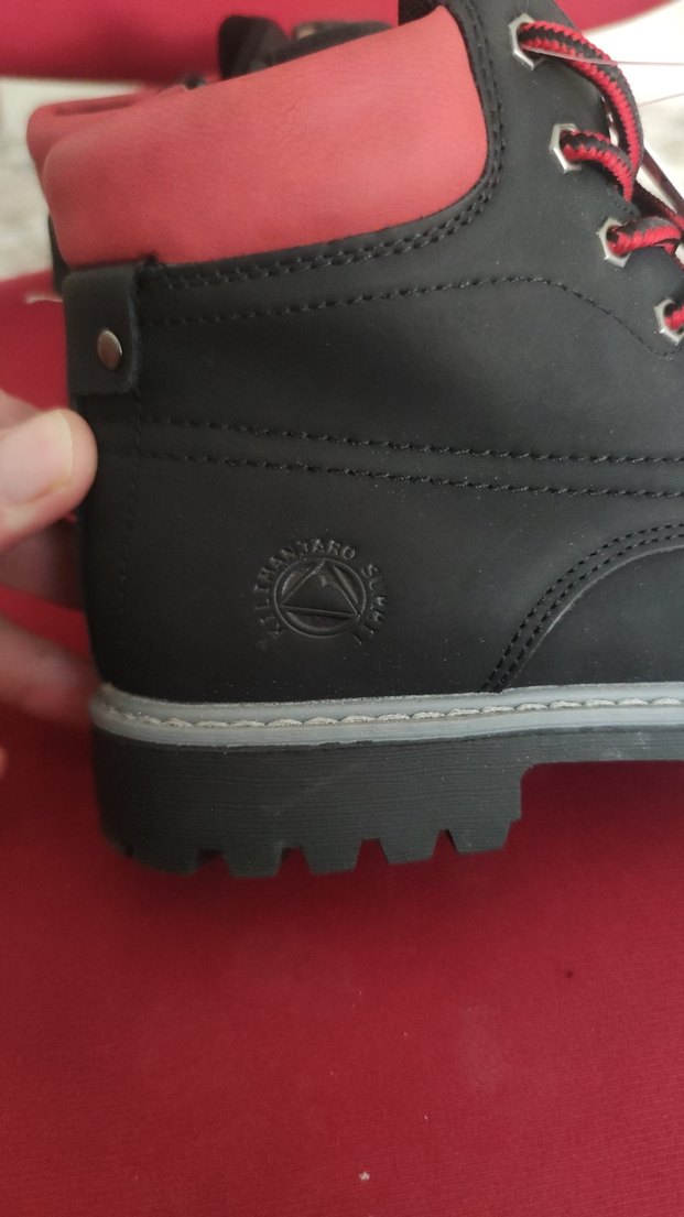 Kırmızı Gotik Erkek Bağcıklar - Görsel 3