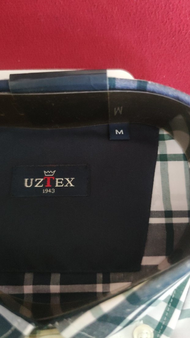 Erkek Gri Kareli Kısa Kollu Gömlek - Görsel 3