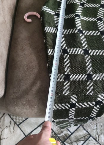 Uzun Kesim yeşil Kadın Hırka sıfır hiç kullanılmadı - Görsel 4