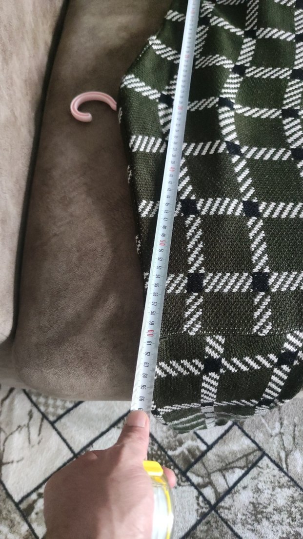 Uzun Kesim yeşil Kadın Hırka sıfır hiç kullanılmadı - Görsel 4