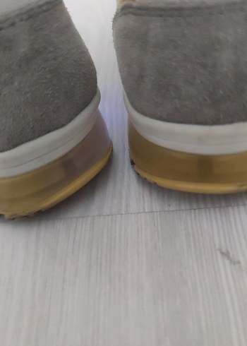 ışıklı Sarı Gri Cırt Cırtlı Erkek Çocuk Spor Ayakkabı - Görsel 4