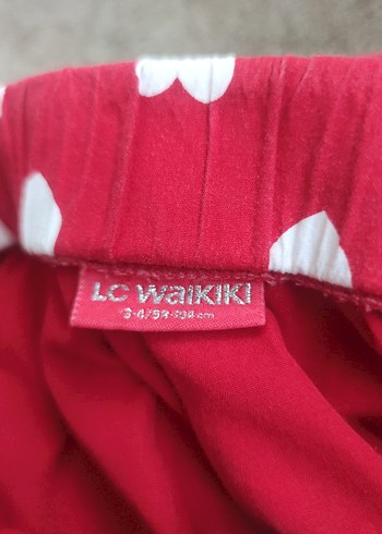 2 etek tek fiyat Beyaz Kalpli Pembe Kız Çocuk Fırfırlı Etek - Görsel 4