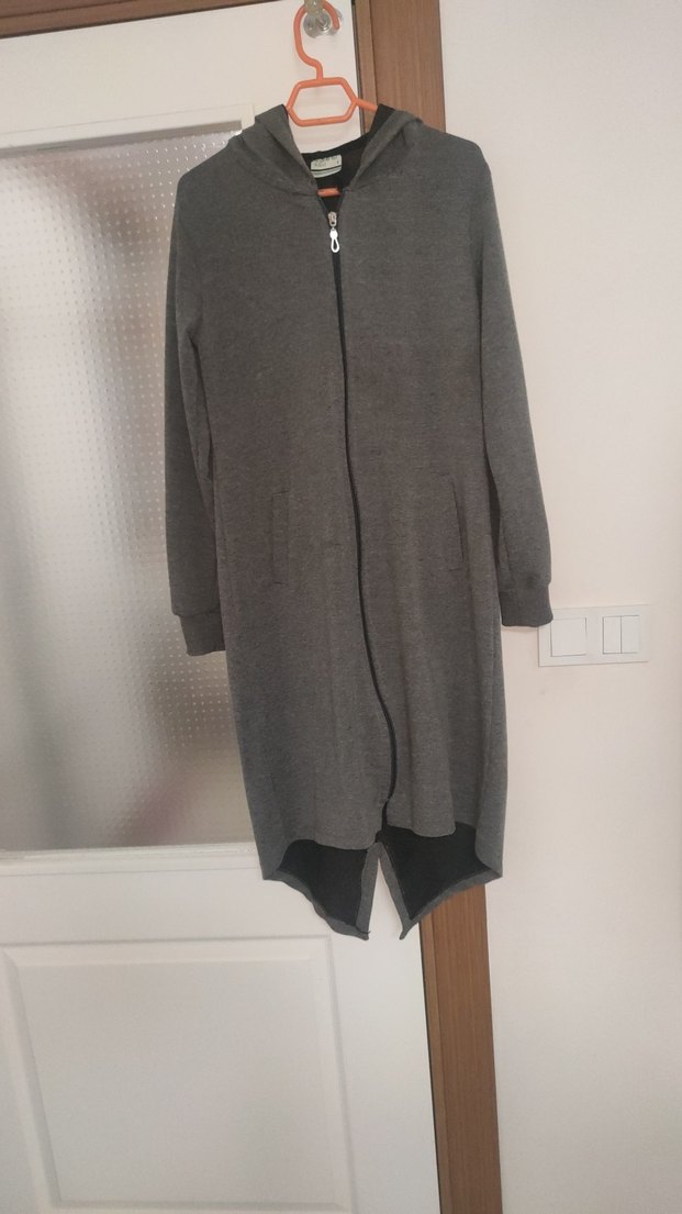 Gri Uzun Salaş  Kaban - Görsel 3