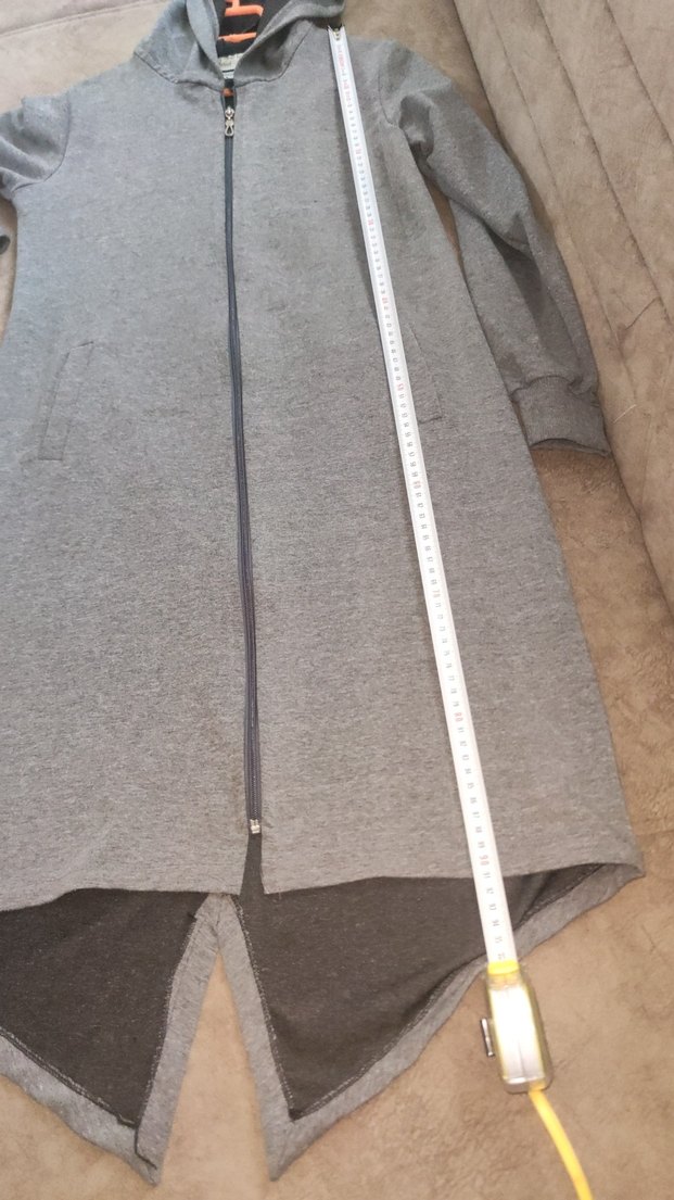 Gri Uzun Salaş  Kaban - Görsel 4