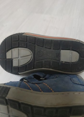 Erkek Çocuk Gri Biker Botlar Velcro - Görsel 3