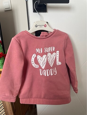 12-18 ay sweatshirt şardonlu