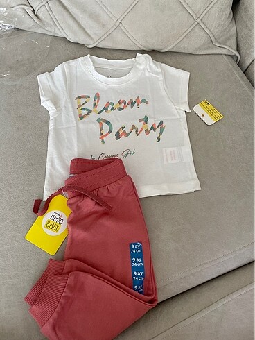 2 li takım tshirt +eşofman