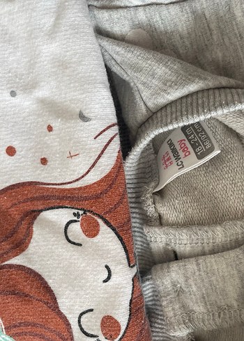 Lc waikiki 18-24 ay 2 li sweatshirt - Görsel 2