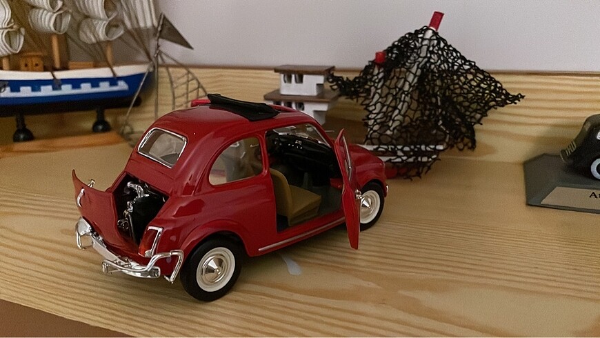 Beden 1/24 FİAT 500