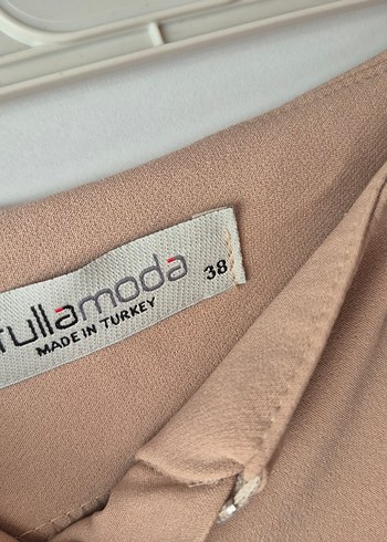 38 Beden camel Renk Bej Düz Midi Kumaş Pantolon